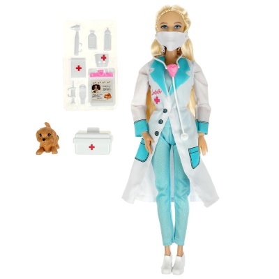 Кукла София-ветеринар 29 см Карапуз 66001J-DPET3-S-BB